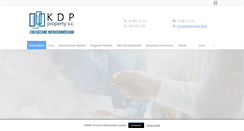 Desktop Screenshot of kdp-property.pl